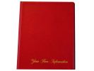 Executive Note Pad Holder - Red